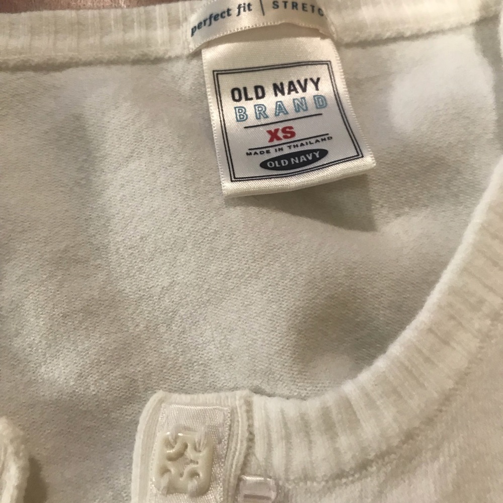 Old Navy Cream Detailed Cardigan - Picture 3 of 5